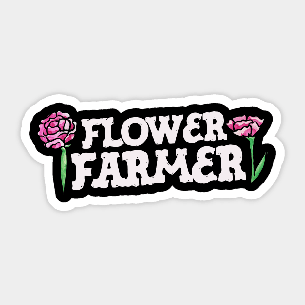 Flower Farmer Sticker by bubbsnugg